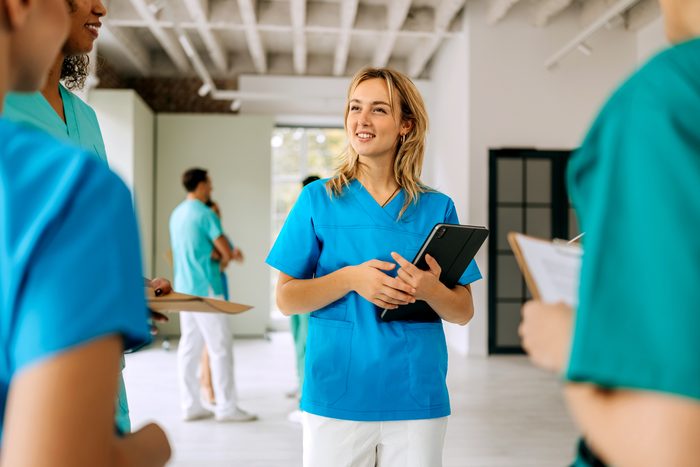 Infirmière de l'équipe I.P.A.D Médical